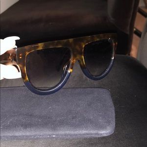 Celine Sunglasses with Zipper Case
